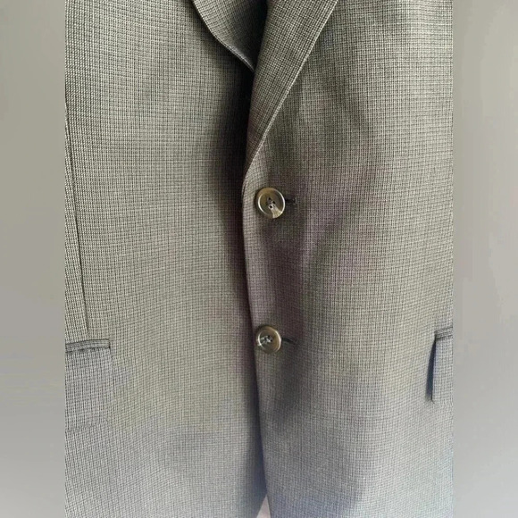Lauren Ralph Lauren Vintage Wool Suit Jacket Blazer Brown 48R Men’s Green Label - Picture 9 of 16